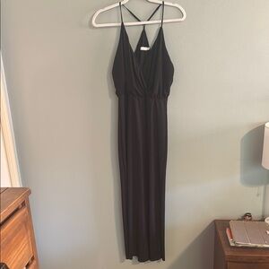 Midi formal dress black